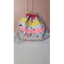 Sac à dos patchwork