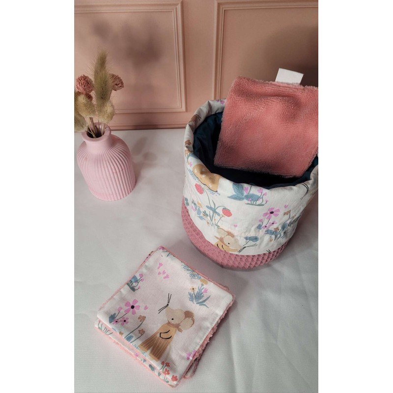 Kit ponchon rond + 5 lingettes