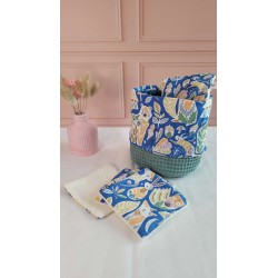 Kit ponchon rond + 5 lingettes