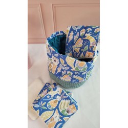 Kit ponchon rond + 5 lingettes