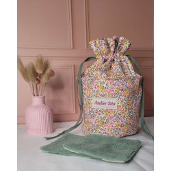 Pochon rond à liens...